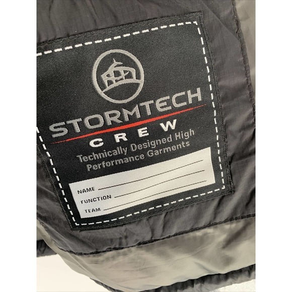 Stormtech Gravity Thermal Vest XL Black Puffer ID Investigation Discovery - Picture 7 of 10
